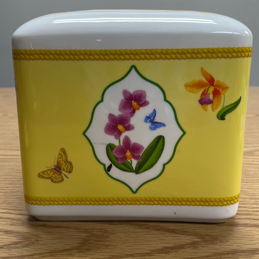 Lynn Chase Designs “Orchids Only” tissue box